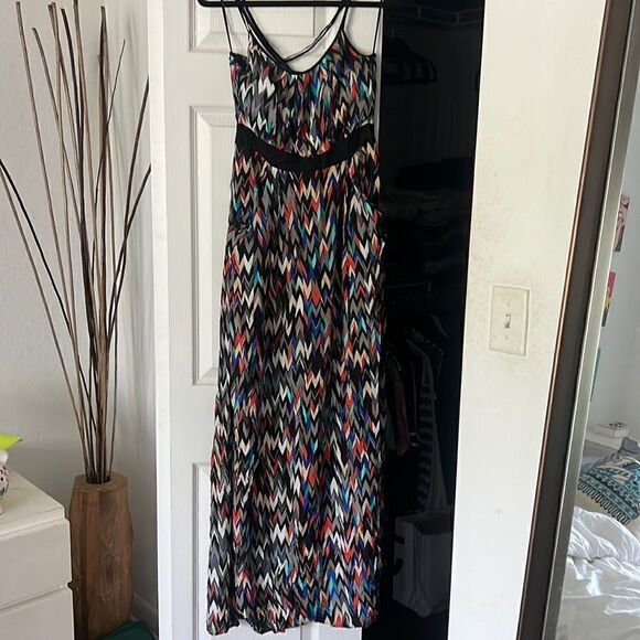 Colorful Maxi Dress - Missoni Pattern - Size Small LIKE NEW - Picture 1 of 5